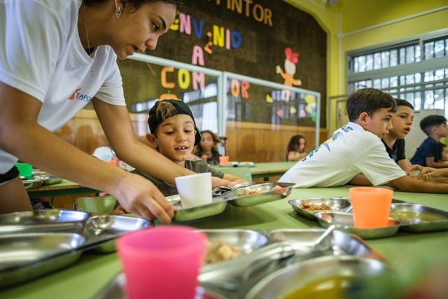 Campamento de verano con la participación de 150 niños en el Colegio Miguel Pintor