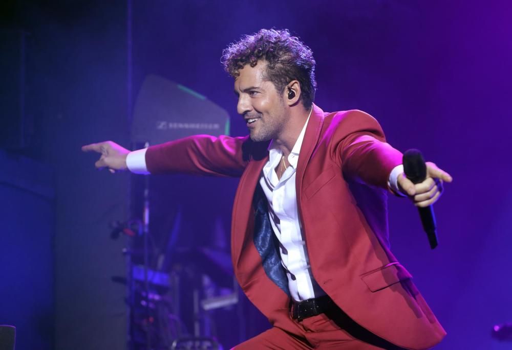 Concert de David Bisbal al Festival de Cap Roig