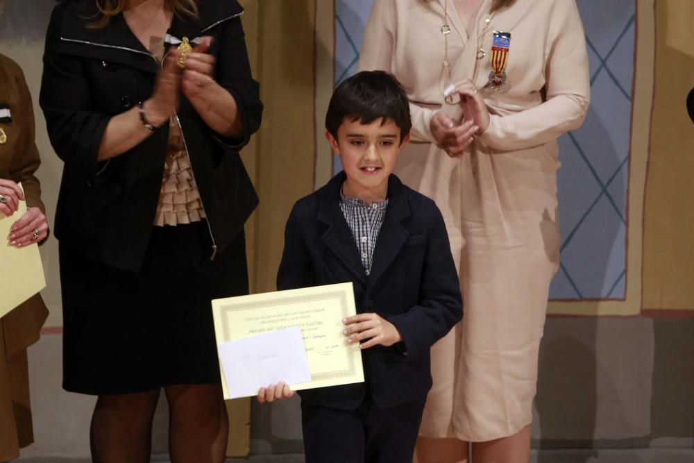 Entrega de premios del concurso de Miracles de Sant Vicent