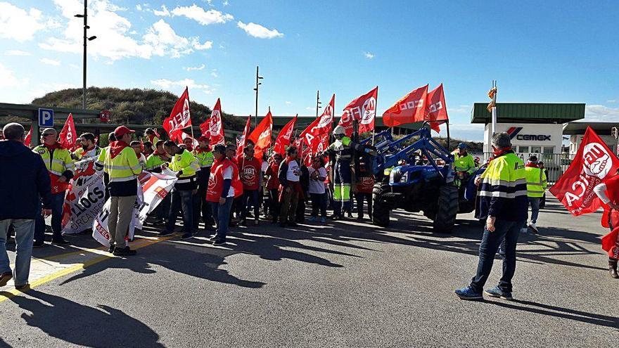 Imagen de la manifestación de trabajadores del pasado sábado.