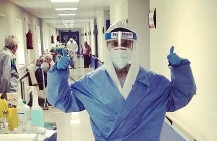 Nerea Barros, de enfermera durante la crisis por el Coronavirus