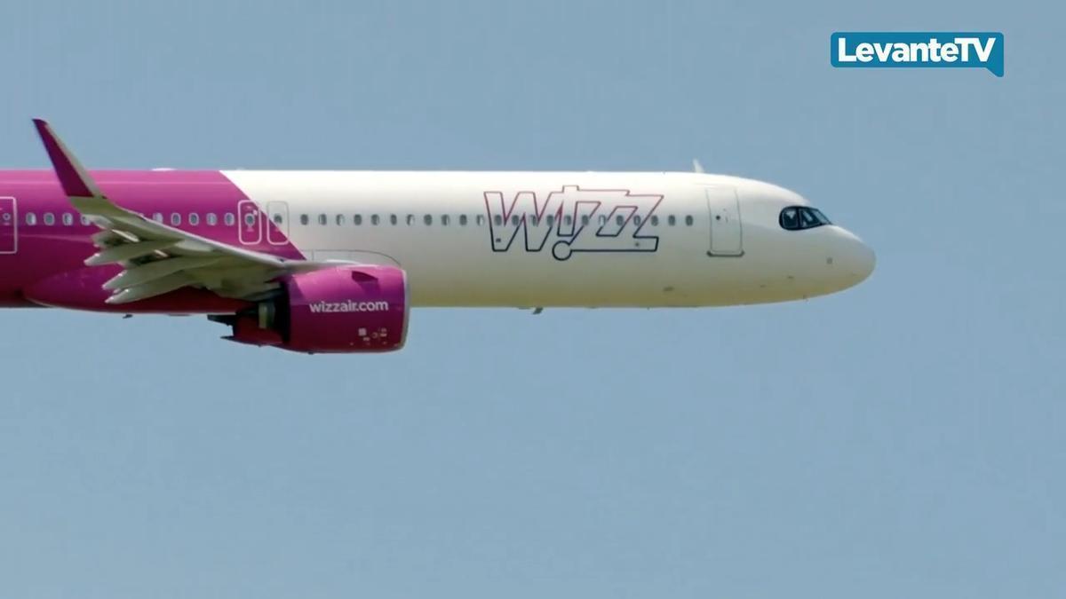 Wizz Air operará 23 rutas desde el aeropuerto de Manises