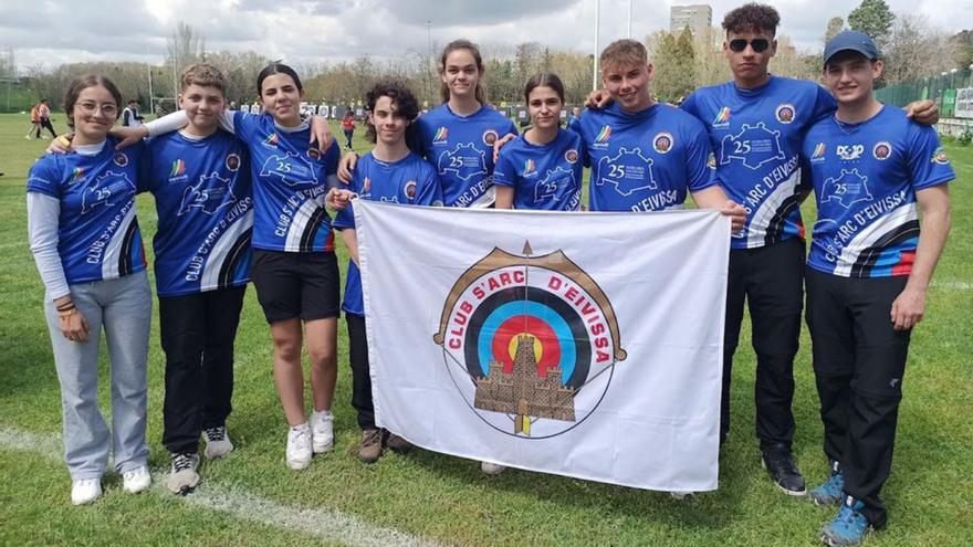 Los arqueros del club s’Arc lograron dos medallas de oro. | A.I.