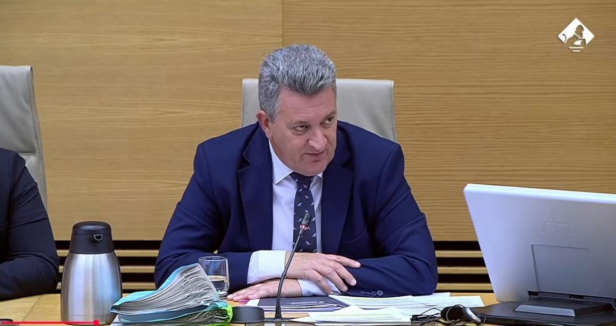 El vicepresidente tercero del Consell, Vicente Martínez Mus, en la comisión de investigación de la dana en el Congreso