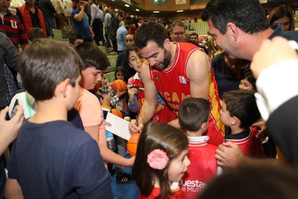 Baloncesto: El UCAM Murcia - Sevilla, en fotos