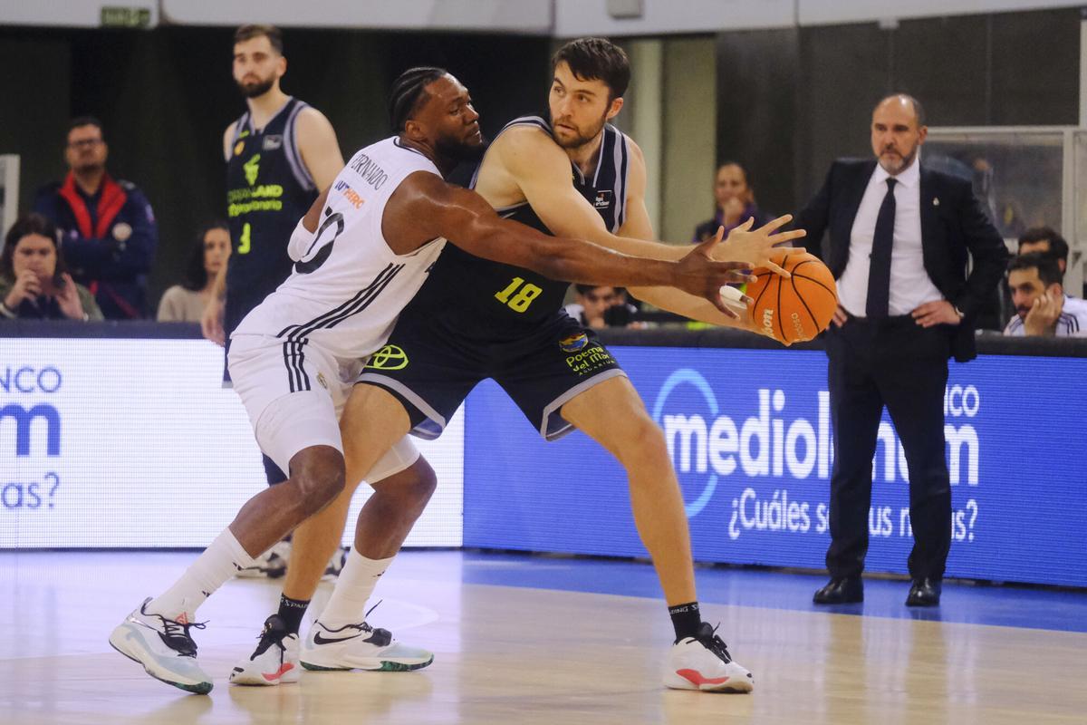 Baloncesto: Granca-Real Madrid | 02/03/2025  | 02/03/2025 | Fotógrafo: José Carlos Guerra
