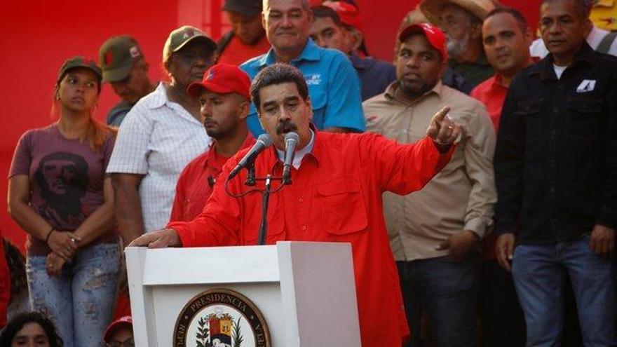 Maduro asegura que los responsables del alzamiento militar irán a la cárcel