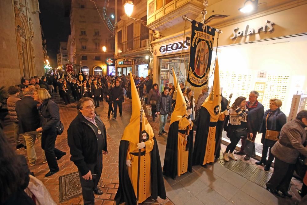 Procesión dels Estendards y pregón de Semana Santa de Palma