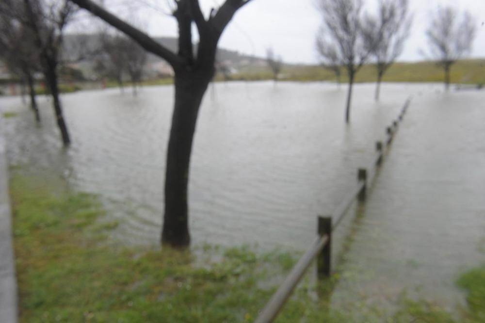 Inundación en Barrañan