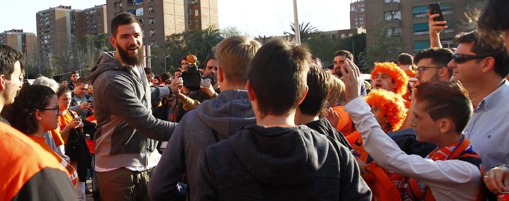 Llegada del Valencia Basket a la final de la Eurocup