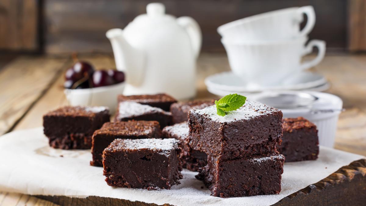 Lecker: Schokokuchen mit Olivenöl.