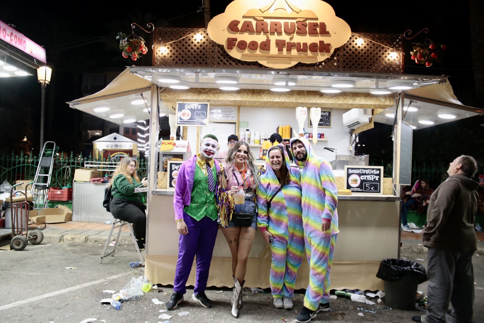 Todas las fotos de la noche del sábado en el Carnaval de Águilas