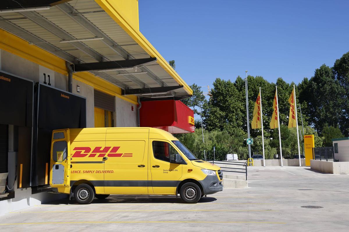 Vilablareix. Carrer de Raset 40. Inauguracio nova infraestructura logistica de DHL. Miguel Borras, director general de DHL Express Espanya.