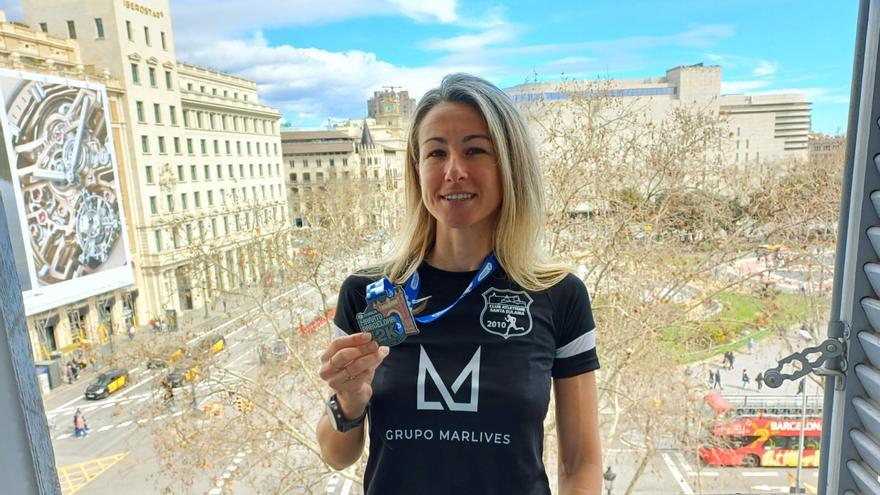 Gloria Tejado establece un nuevo récord insular en distancia maratón