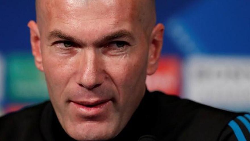 Zidane: &quot;Hemos hecho un grandísimo partido&quot;