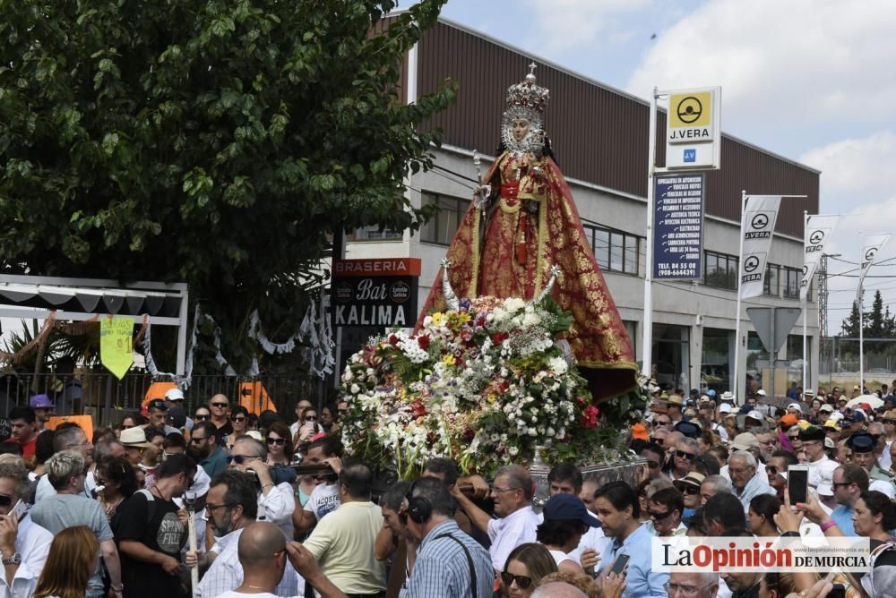 Romería de la Virgen de la Fuensanta: Paso por Alg