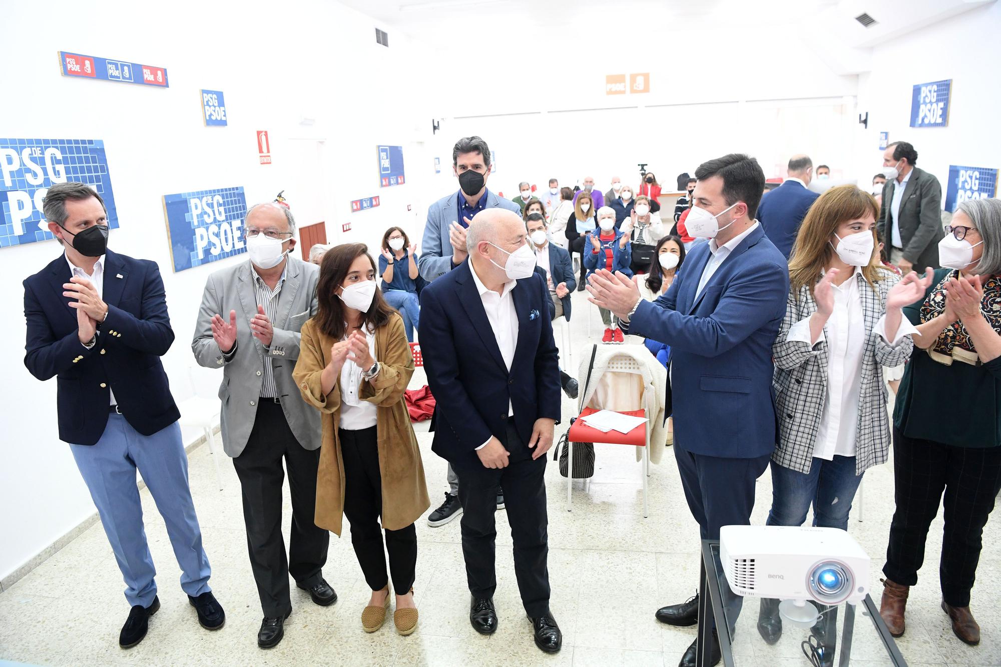 Homenaje en A Coruña a Javier Losada por sus 40 años en política