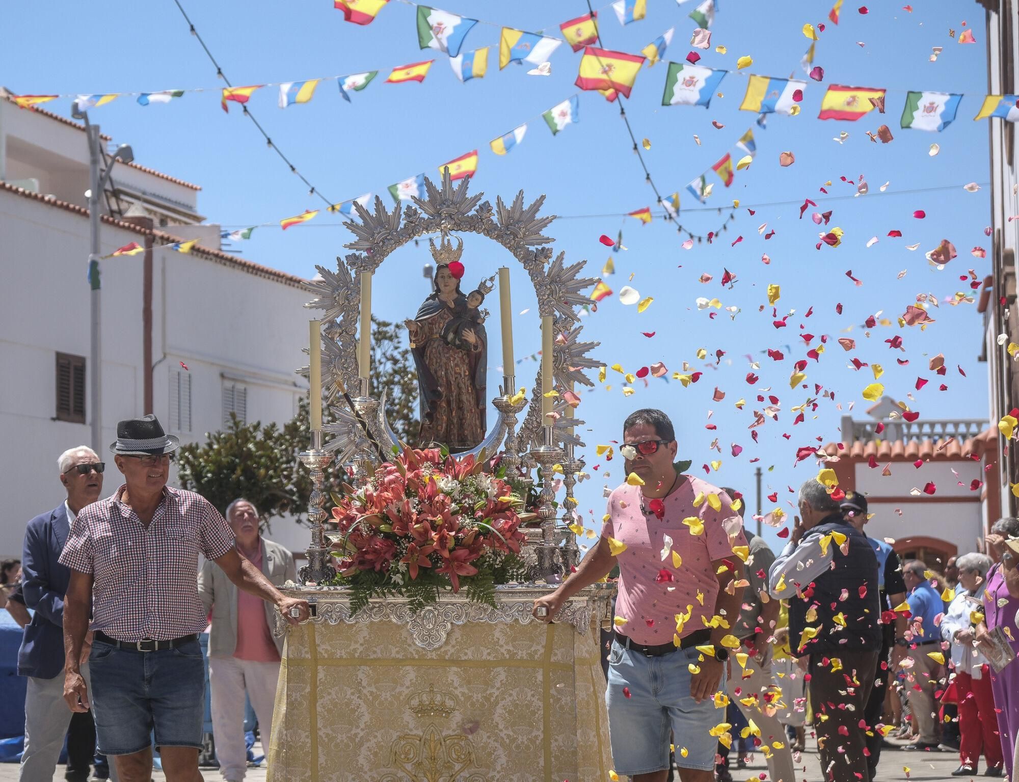 Procesión de la Virgen de La Cuevita, Artenara