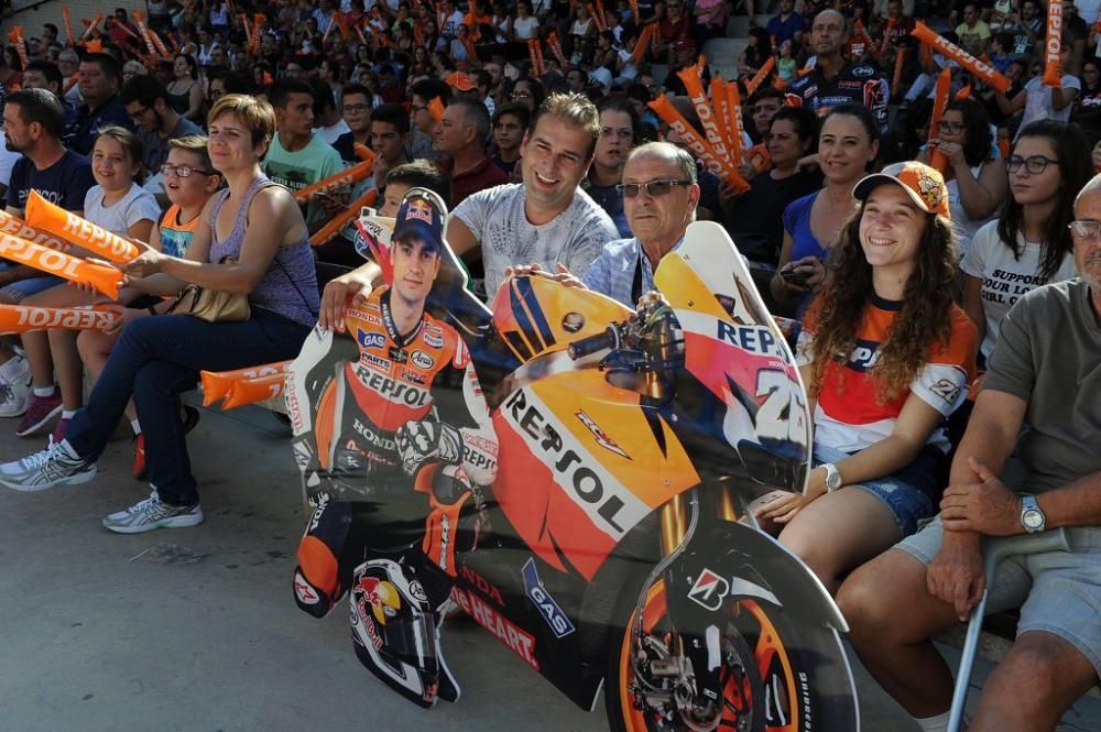 Dani Pedrosa en Santomera