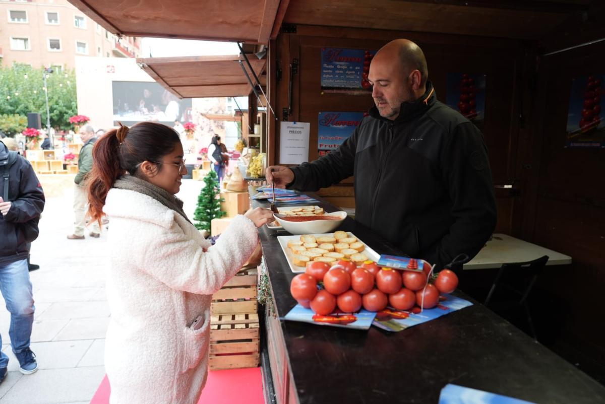 Una de las paradas instaladas en la feria este 2022