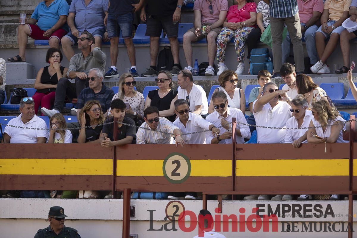 Corrida de toros en Abarán (El Fandi, Emilio de Justo, El Payo)