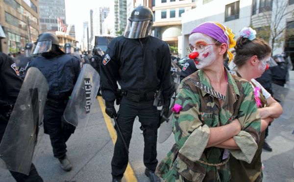 Protestas por la agenda del G-20