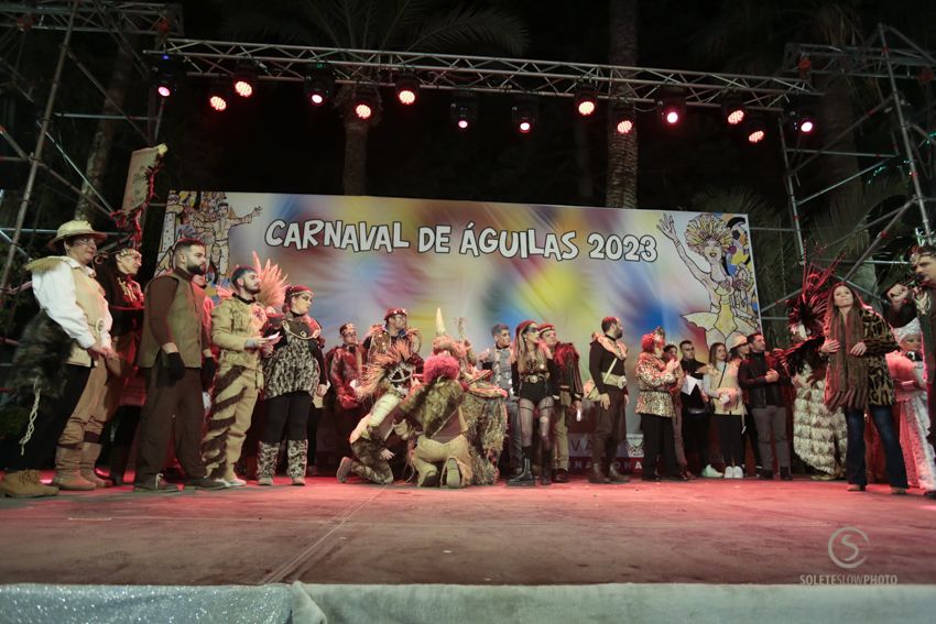 Suelta de la Mussona en el Carnaval de Águilas