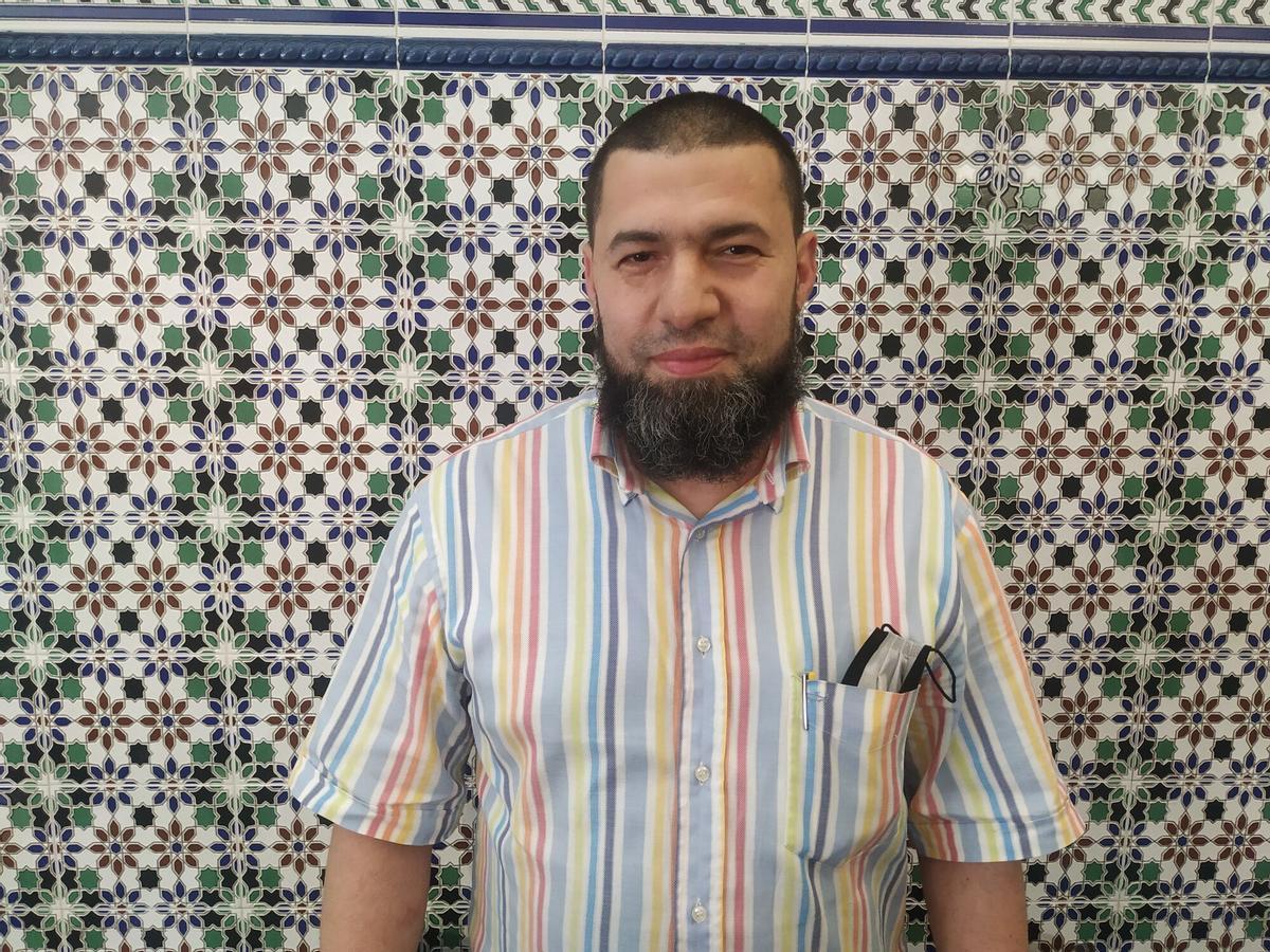 El presidente de la Asociación Islámica de Manresa, Nouredinne El Bennadi Ben Masoud, en una imagen de archivo.