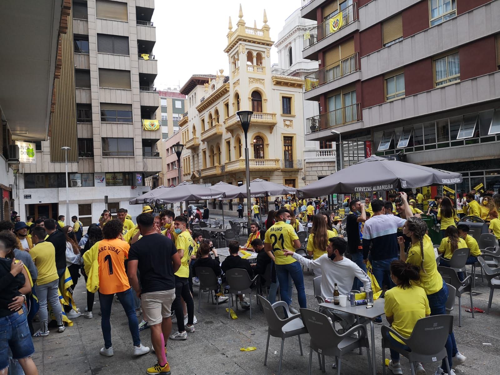 Así disfruta Vila-real de la final de 'su' Villarreal