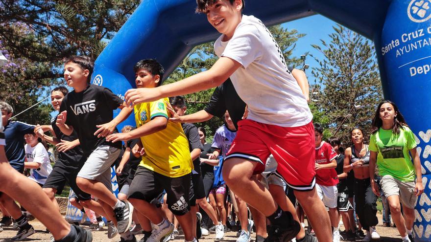 Carrera solidaria del colegio El Chapatal