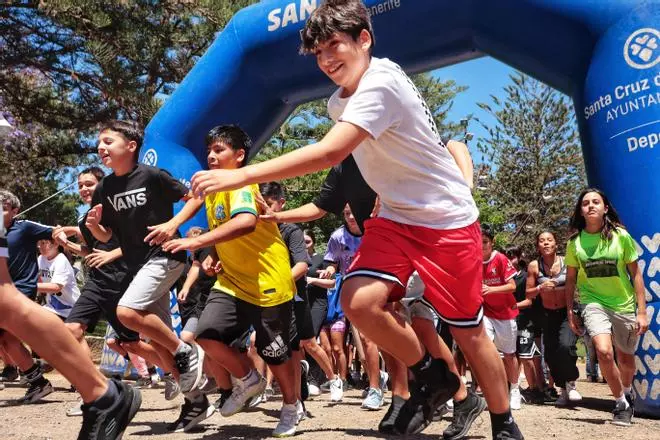 Carrera solidaria del colegio El Chapatal