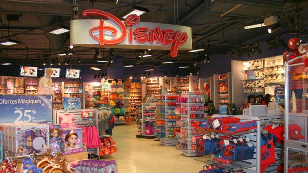 Imagen de la tienda Disney en la Illa Diagonal de Barcelona.