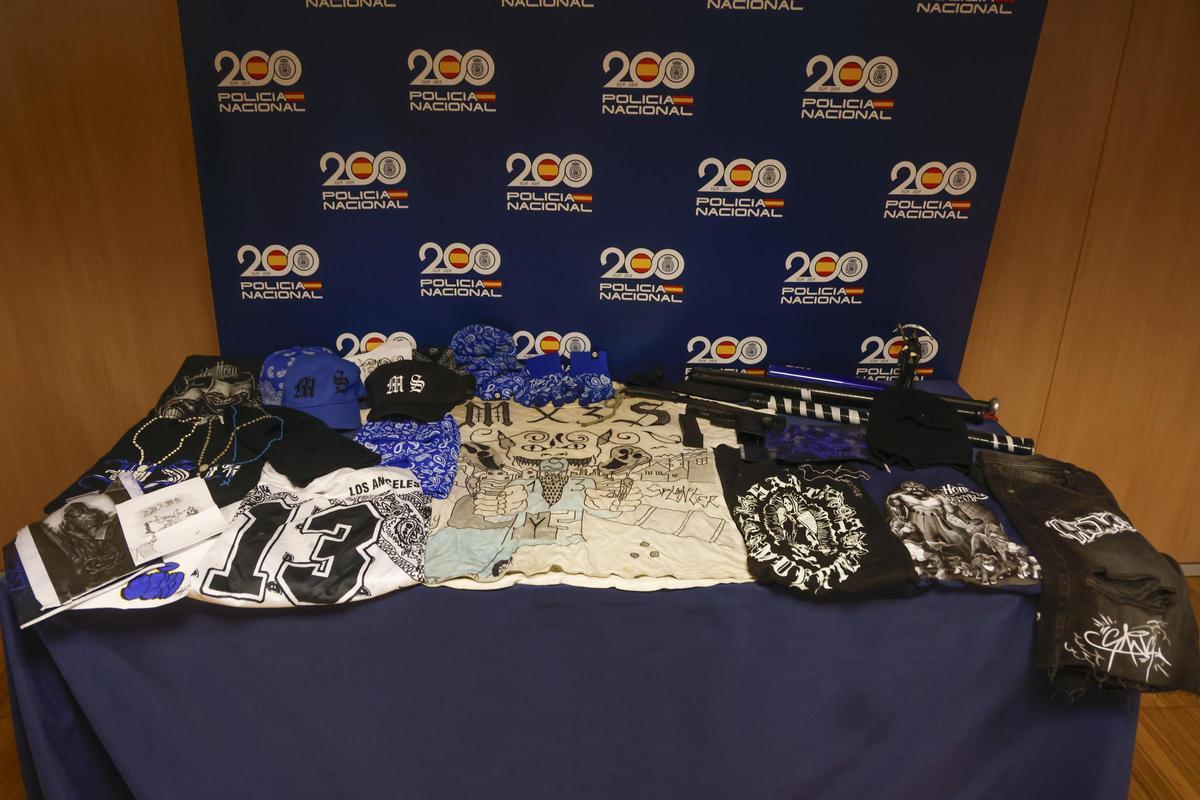 Esto fue lo que encontró la Policía tras detener a 27 miembros de la Mara Salvatrucha en España