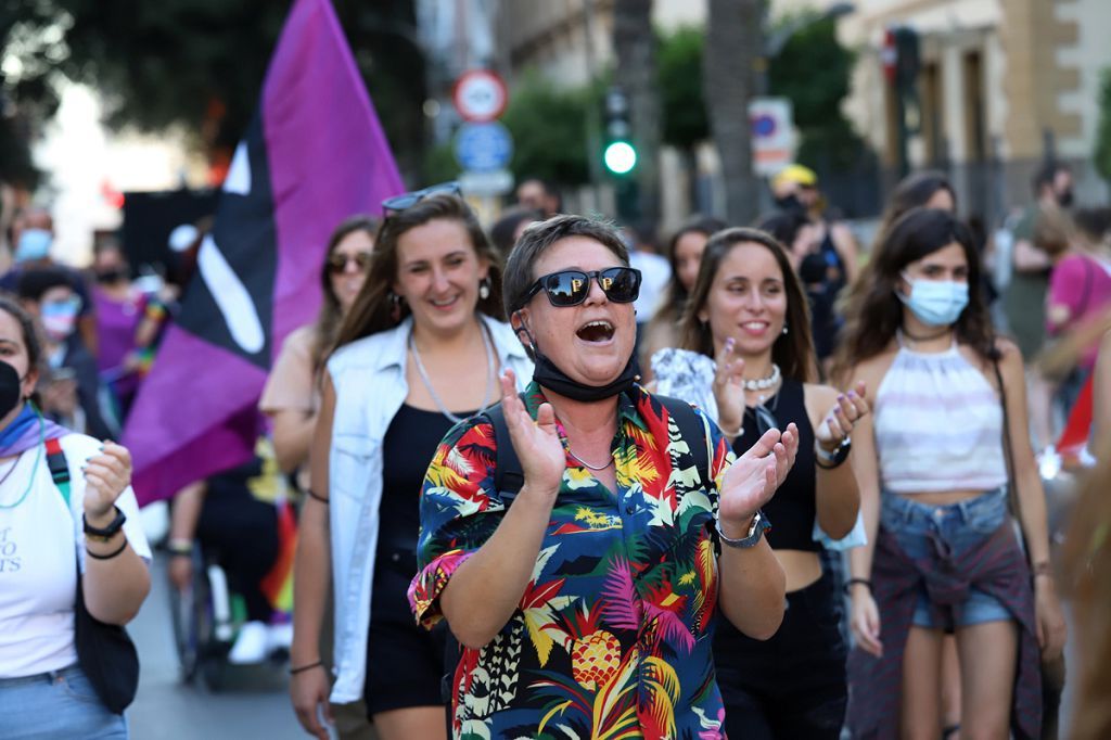 Marcha del colectivo LGTBI+ en Murcia