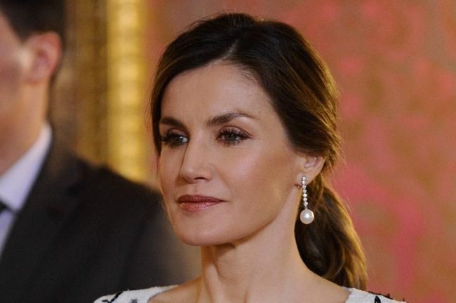 Letizia Ortiz, en el almuerzo con el príncipe de Arabia Saudí