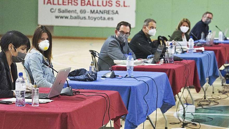 Ple celebrat al pavelló de Sant Fruitós el dia 14 de maig passat