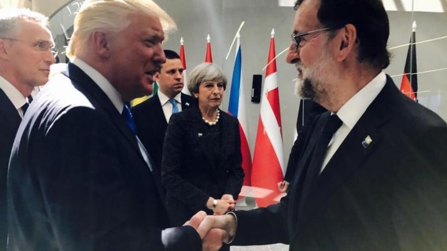 Y Rajoy conoció a Trump