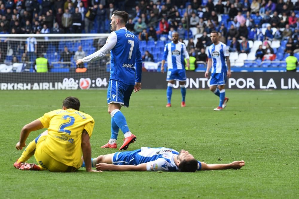 El Dépor empata ante Las Palmas en Riazor