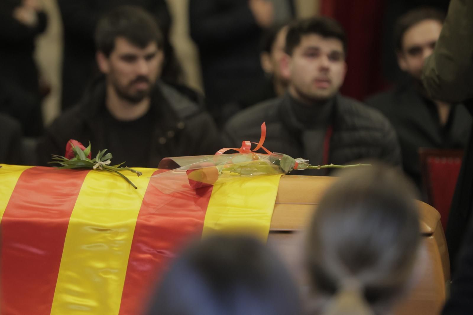 La capilla ardiente del expresidente de Baleares Francesc Antich, en imágenes
