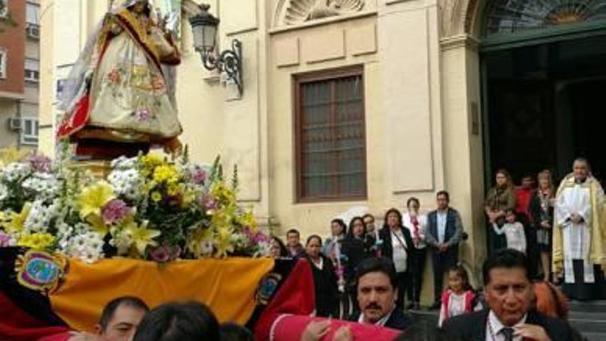 Los ecuatorianos celebran a la Virgen del Quinche