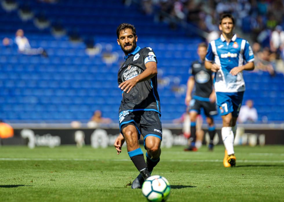 El Dépor cae goleado ante el Espanyol