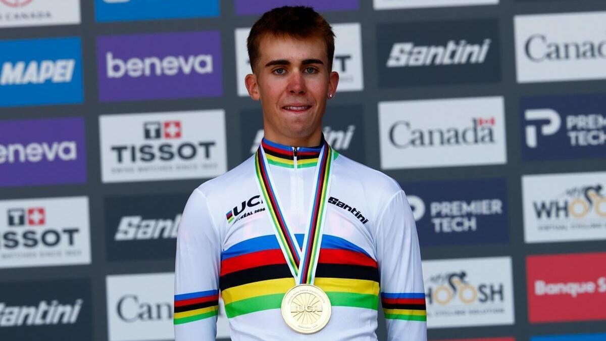 Benjamín Noval, doble campeón del mundo junior
