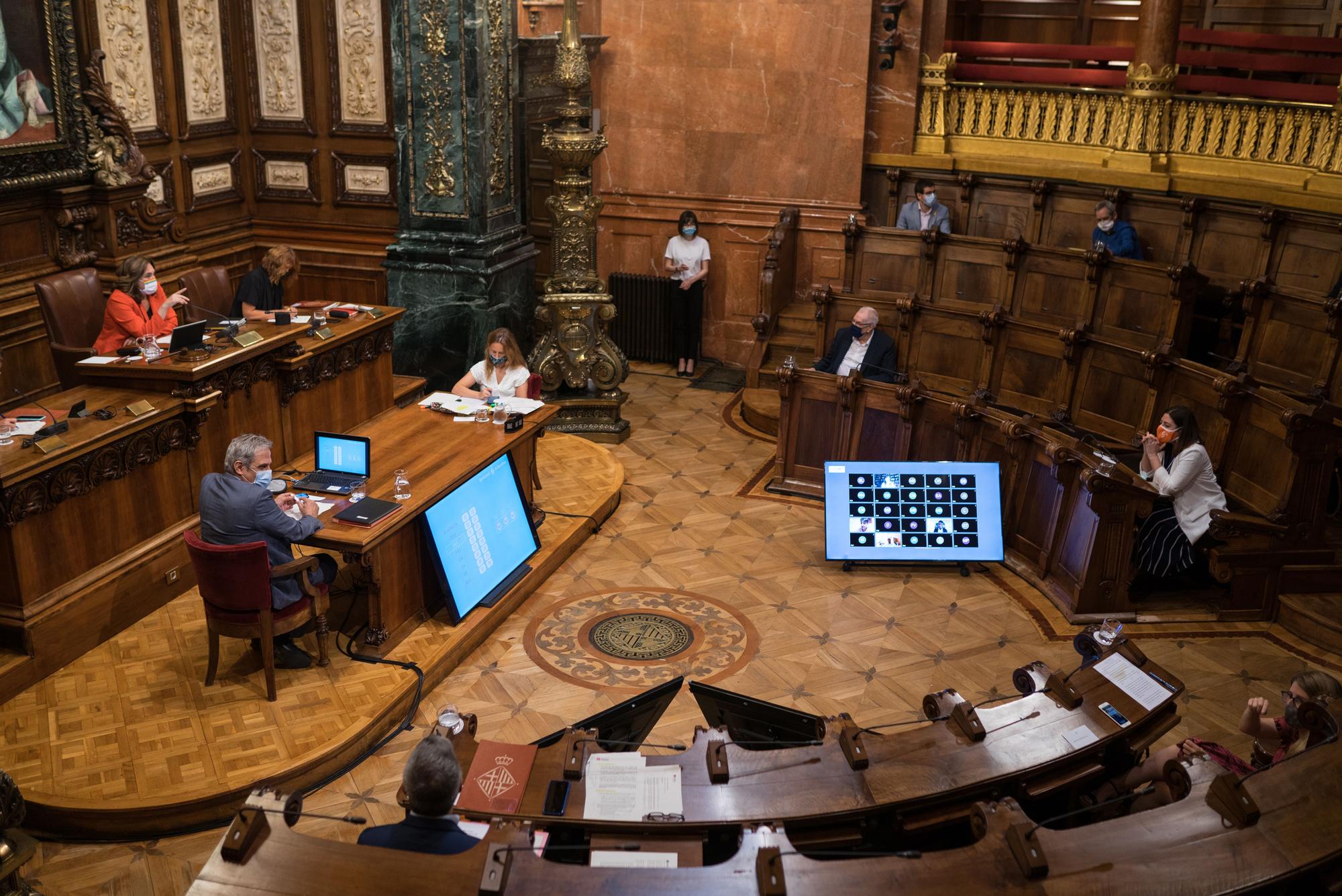 Pleno del Ayuntamiento de Barcelona