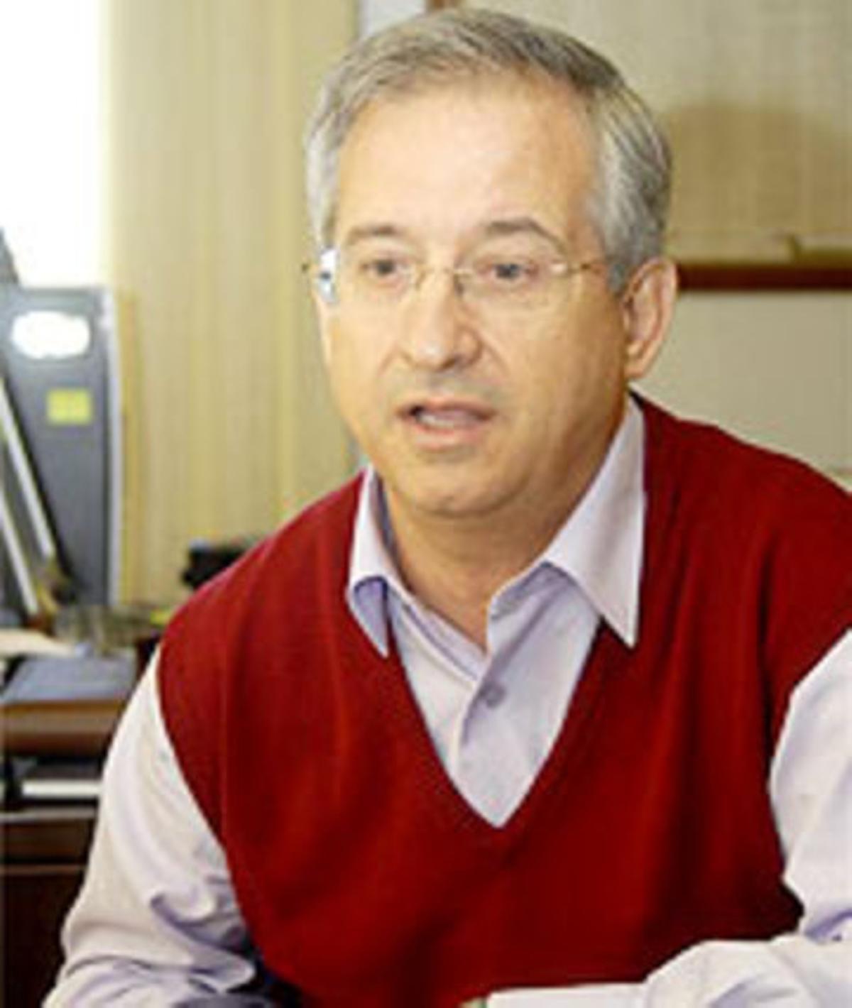 Rafael Vidal, alcalde d’Ascó. Rafael Vidal, alcalde d’Ascó.
