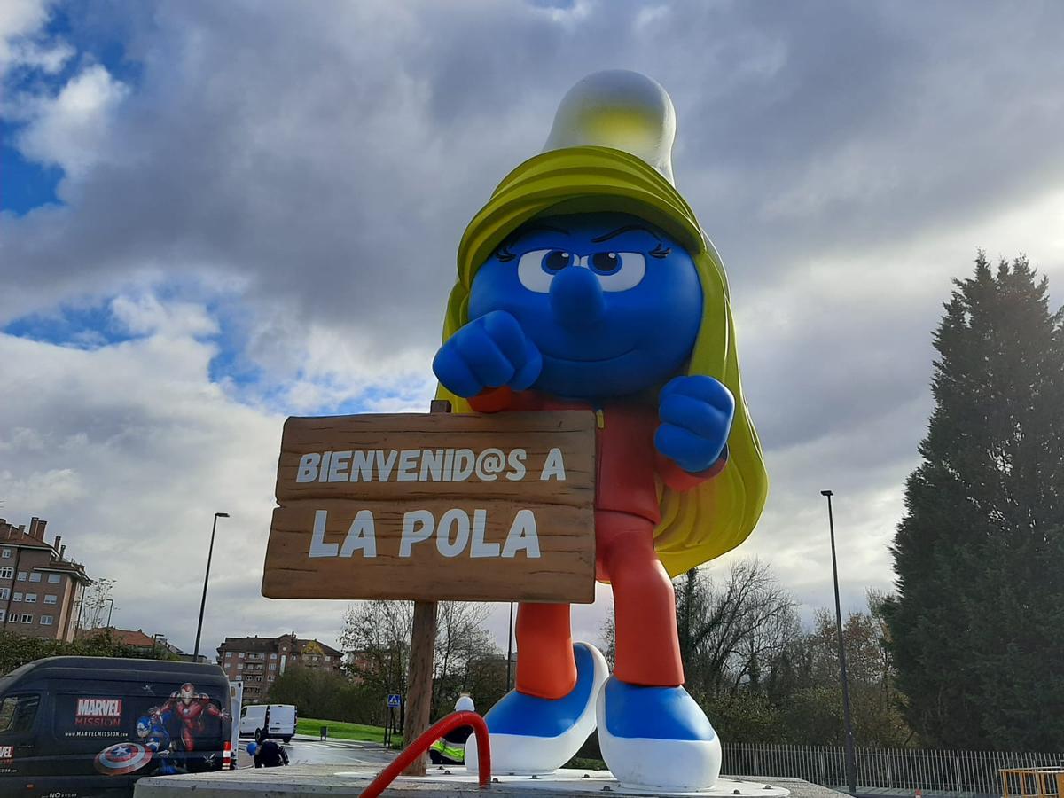 Vista de la nueva figura.