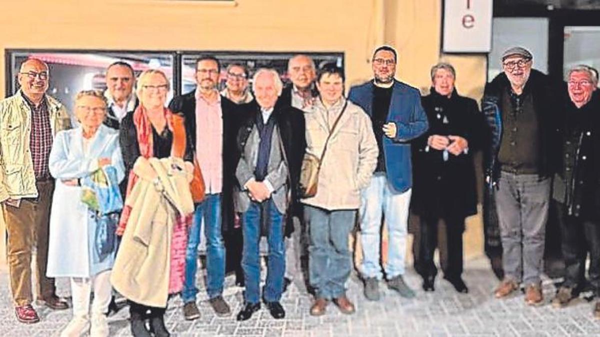 Alguns mebres del Cercle Wagnerià