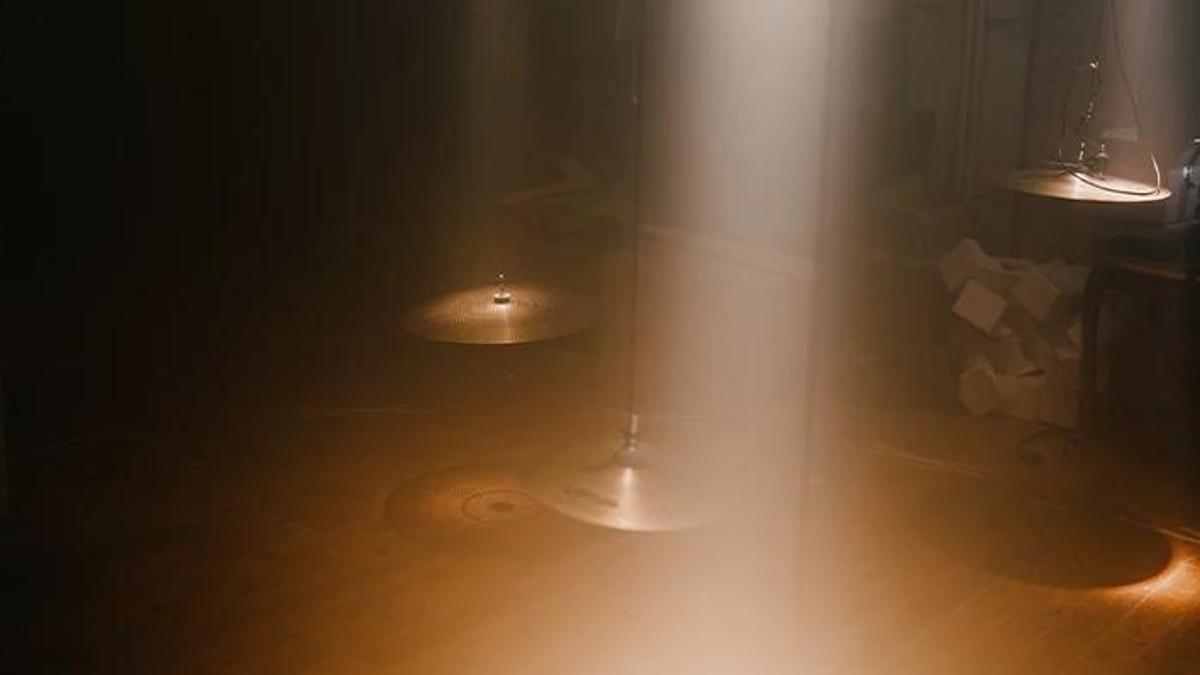 Imagen de la instalación audiovisual ‘Sky’