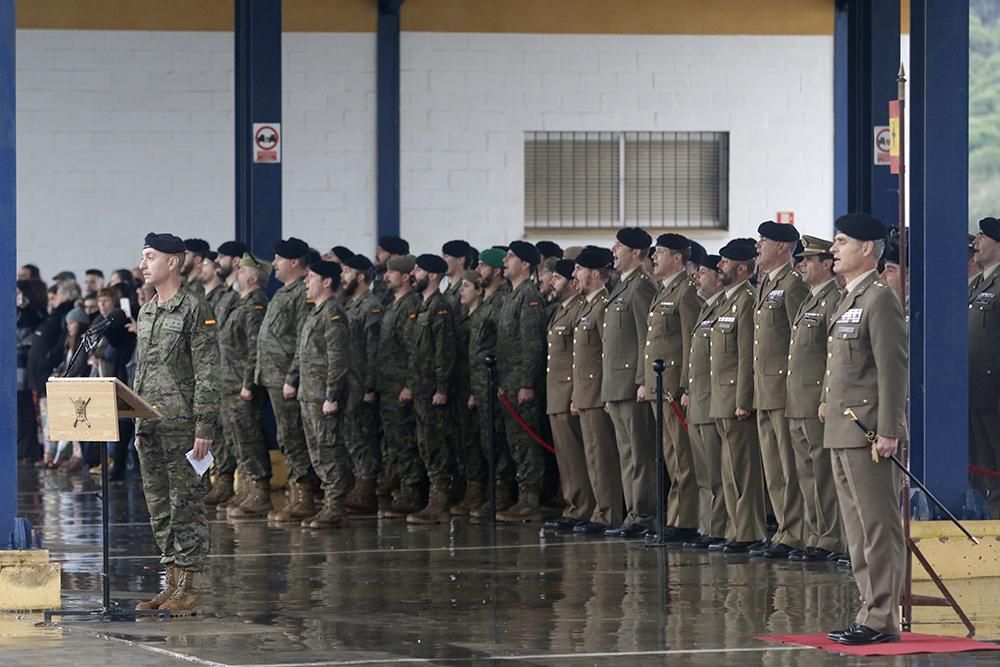 La Brigada despide a los soldados que viajarán a Letonia