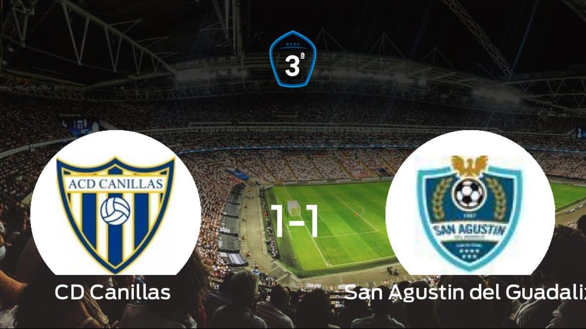 Empate 1-1 entre Canillas y San Agustin del Guadalix