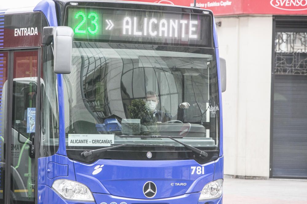 Así está Alicante el primer lunes de confinamiento